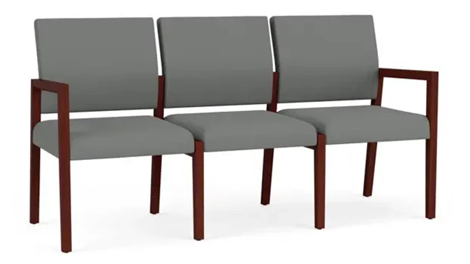 Open House Asteroid Upholstery / Mahogany Finish