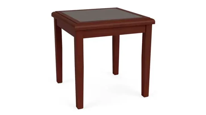 Wood Legs, Mahogany / Graphite Twill Insert