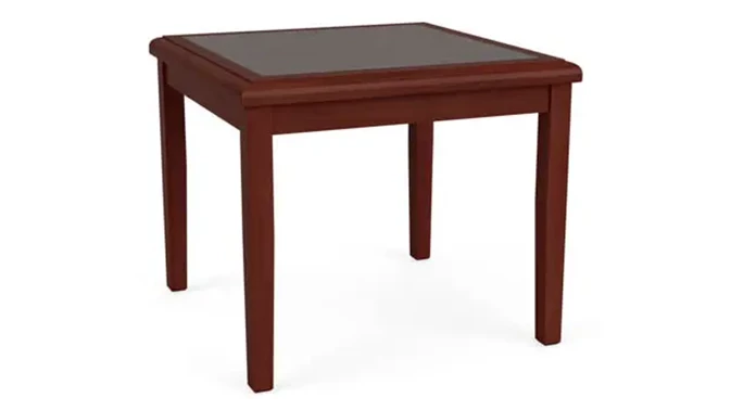 Wood Legs, Mahogany / Graphite Twill Insert