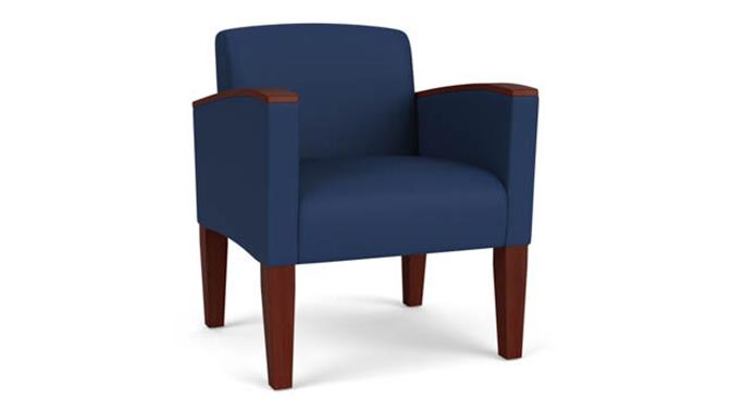 Ocean Dillon Polyurethane / Wood Legs, Mahogany