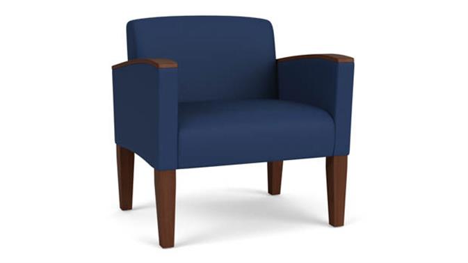 Ocean Dillon Polyurethane / Wood Legs, Walnut