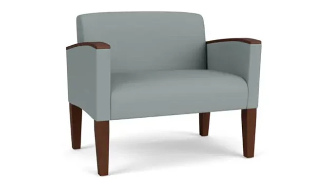 Lucid Dillon Polyurethane / Wood Legs, Walnut