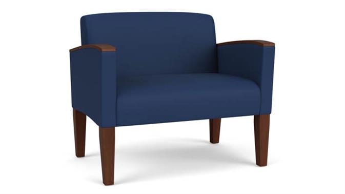 Ocean Dillon Polyurethane / Wood Legs, Walnut