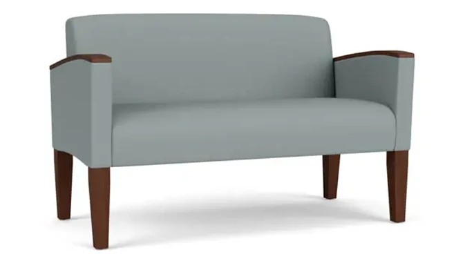 Lucid Dillon Polyurethane / Wood Legs, Walnut