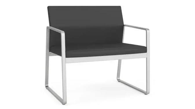 Dillon Graphite / Silver Frame