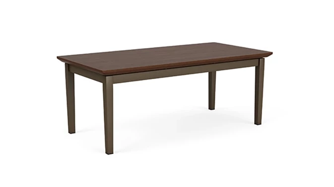 Bronze Frame / Riftwood Walnut Top