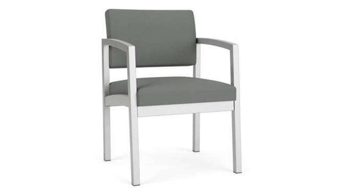 Silver Frame / Open House Fabric - Asteroid