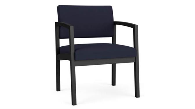Black Frame / Open House Fabric - Navy