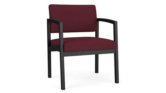 Black Frame / Open House Fabric - Wine 