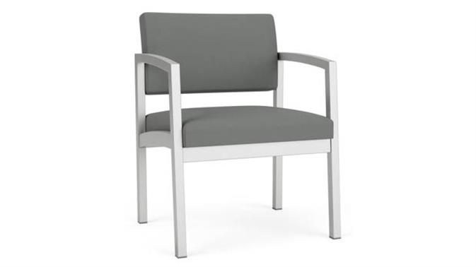 Silver Frame / Open House Fabric - Asteroid