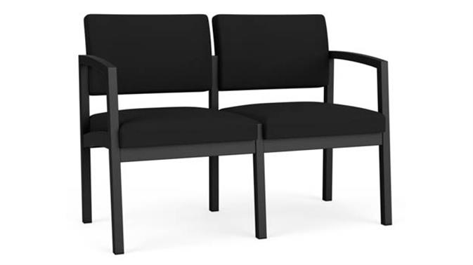 Black Frame / Open House Fabric - Black