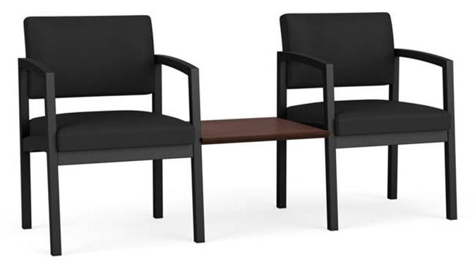 Dillon Black / Black Frame / Cocoa Walnut Tabletop