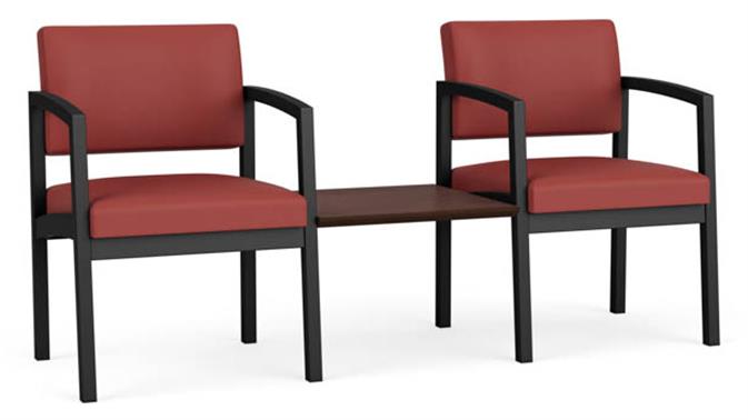 Dillon Cordovan / Black Frame / Cocoa Walnut Tabletop