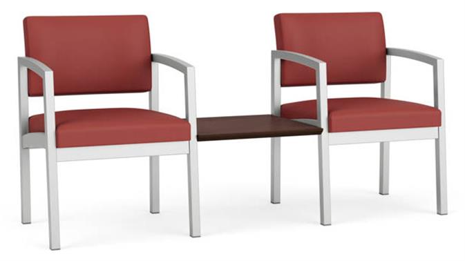 Dillon Cordovan / Silver Frame / Cocoa Walnut Tabletop