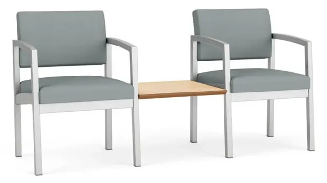 Dillon Lucid / Silver Frame / Natural Maple Tabletop