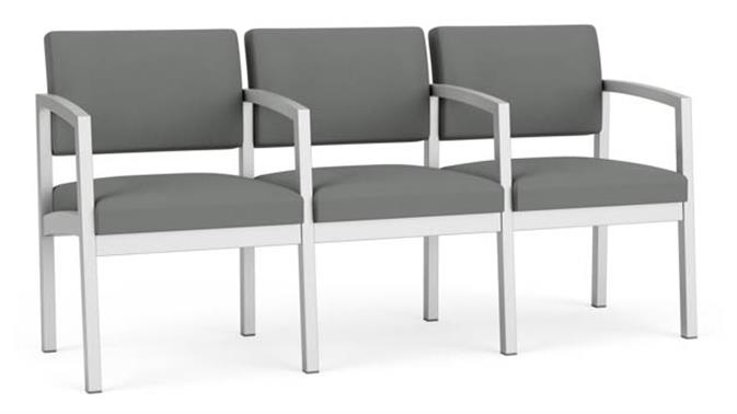 Silver Frame / Open House Fabric - Asteroid