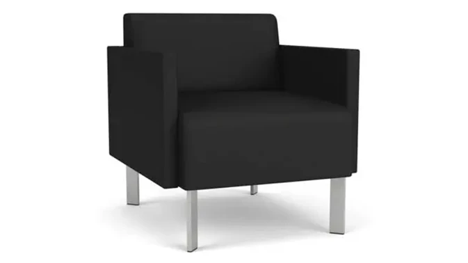 Dillon Black / Silver Frame