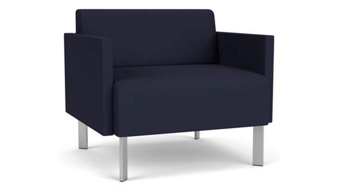 Open House Navy / Silver Frame