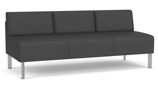 Dillon Graphite / Silver Frame