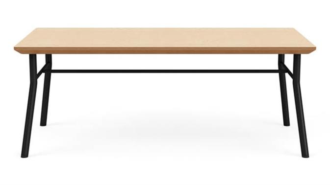 Natural Maple / Black Steel Finish