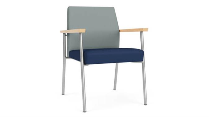 Lucid Dillon Polyurethane / Ocean Dillon Polyurethane / Silver Finish / Natural Arm Cap