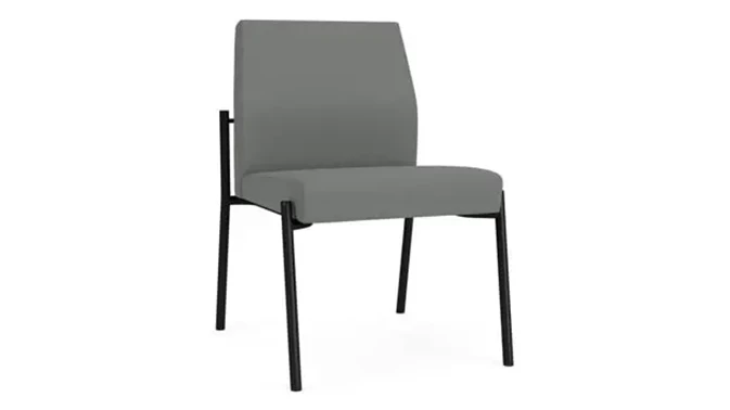 Asteroid Open House Fabric / Black Steel Finish