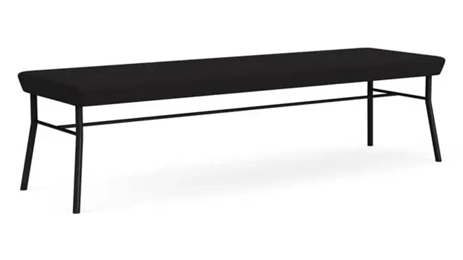 Black Open House Fabric / Black Steel Finish