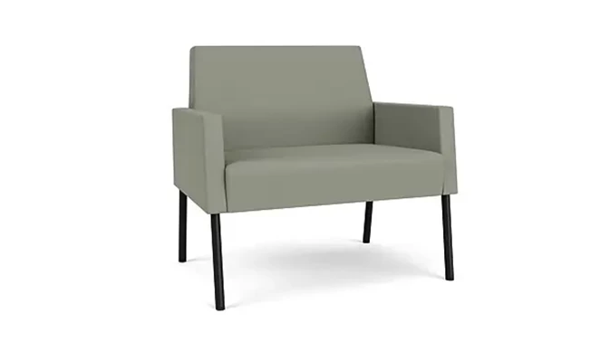 Eucalyptus Open House Fabric/Black Steel Finish Legs