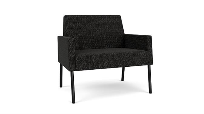 Black Sesame Reframe Fabric/Black Steel Finish Legs
