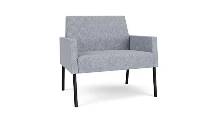 Vapor Reframe Fabric/Black Steel Finish Legs