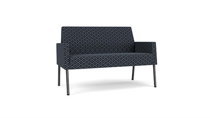 Night Sky Rise Fabric/Charcoal Finish Legs