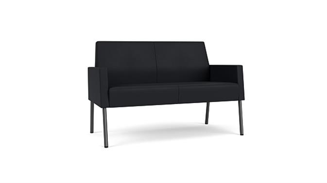 Black Modena Polyurethane/Charcoal Finish Legs