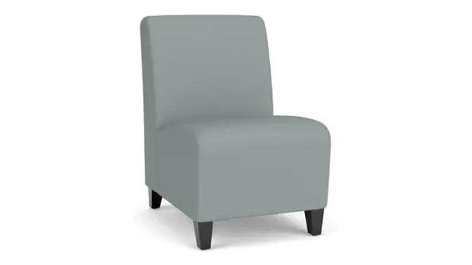 Lucid Dillon Polyurethane / Wood Legs, Black