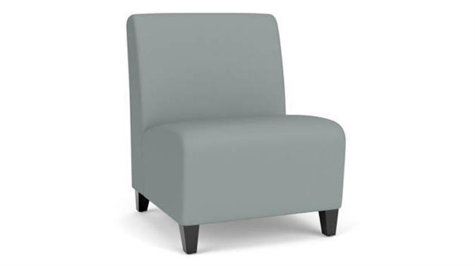 Lucid Dillon Polyurethane / Wood Legs, Black
