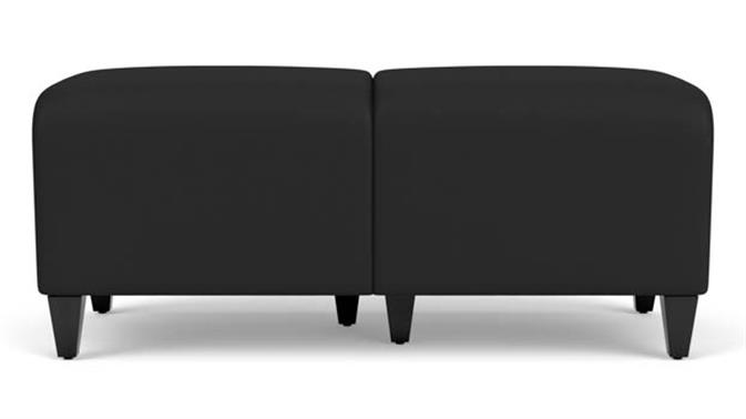 Black Dillon Polyurethane / Wood Legs, Black
