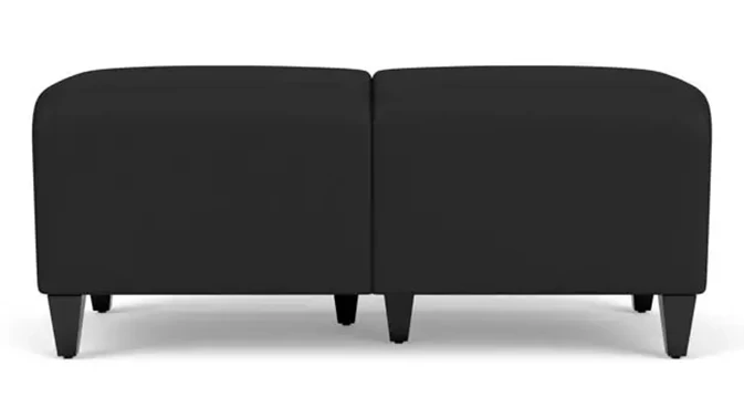 Black Dillon Polyurethane / Wood Legs, Black