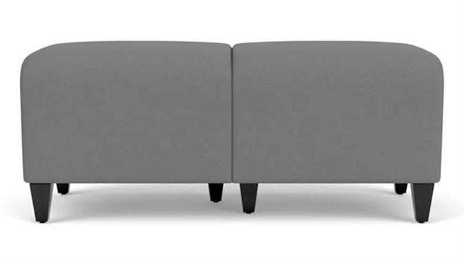 Asteroid Open House Fabric / Wood Legs, Black