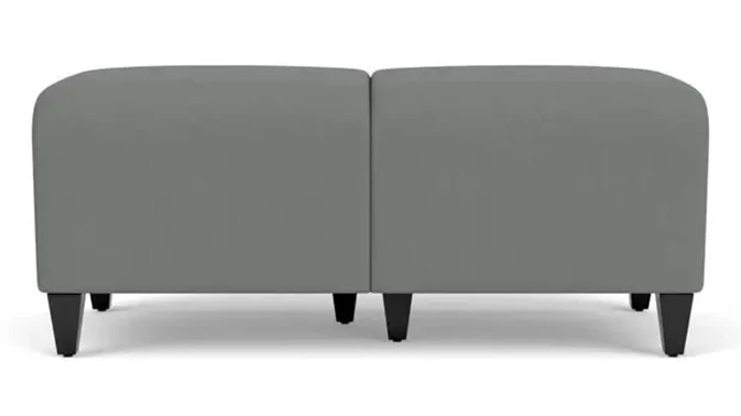 Asteroid Open House Fabric / Wood Legs, Black