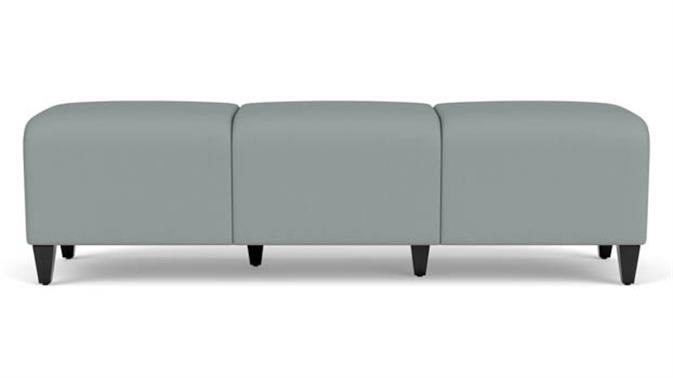 Lucid Dillon Polyurethane / Wood Legs, Black