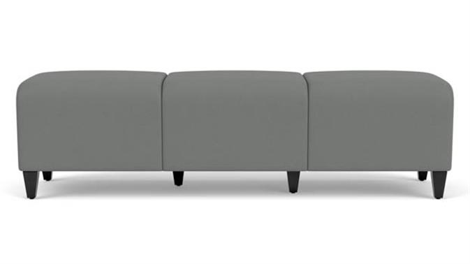 Asteroid Open House Fabric / Wood Legs, Black