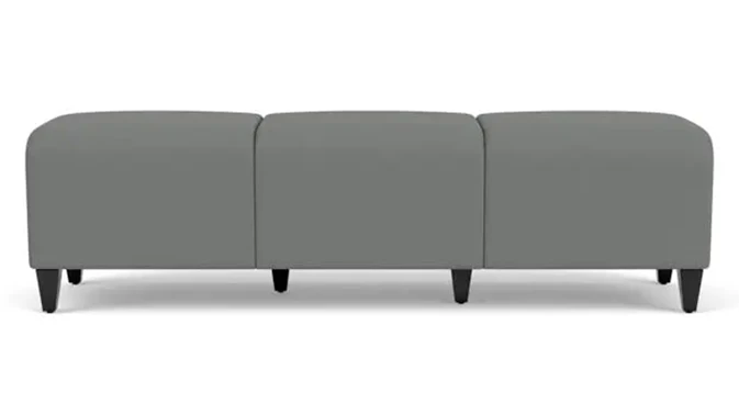 Asteroid Open House Fabric / Wood Legs, Black