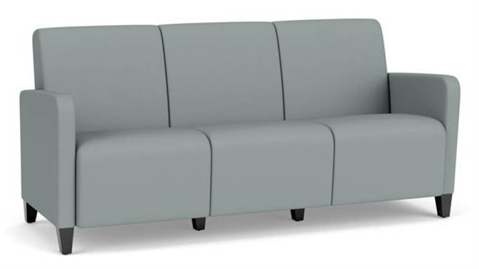Lucid Dillon Polyurethane / Wood Legs, Black