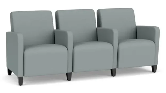 Lucid Dillon Polyurethane / Wood Legs, Black