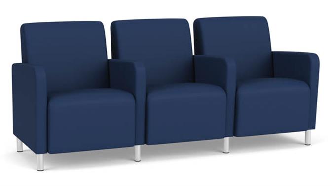 Ocean Dillon Polyurethane / Steel Legs, Brushed Steel