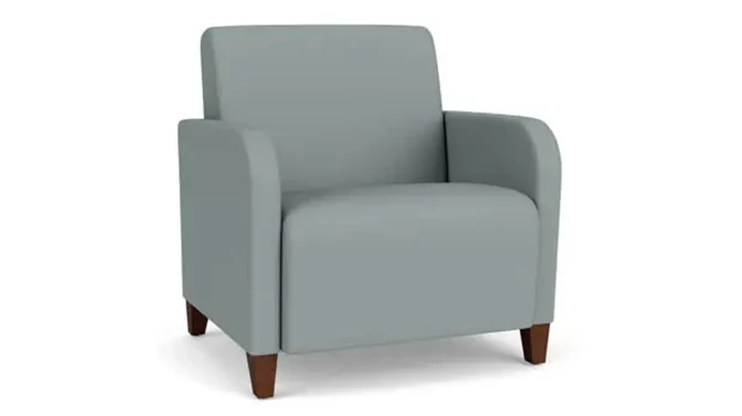 Dillon Lucid Upholstery / Walnut Finish