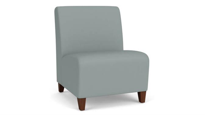 Dillon Lucid Upholstery / Walnut Finish