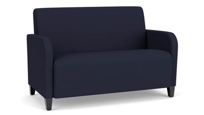 Open House Navy Upholstery / Black Finish