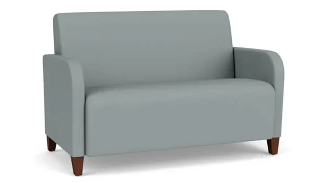 Dillon Lucid Upholstery / Walnut Finish