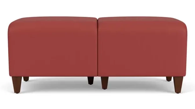 Dillon Cordovan Upholstery / Walnut Finish