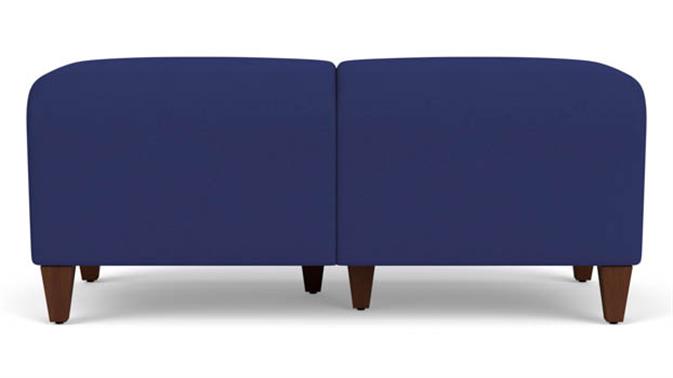 Open House Cobalt Upholstery / Walnut Finish